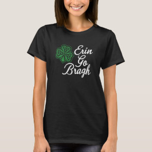 Camiseta El Día de San Patricio Erin Go Bragh Lucky Charm P