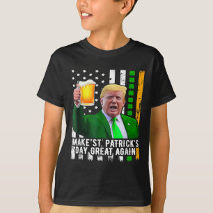 Camiseta El Día de San Patricio es genial otra vez, Trump 1