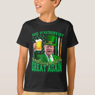 Camiseta El Día de San Patricio es genial otra vez, Trump 3