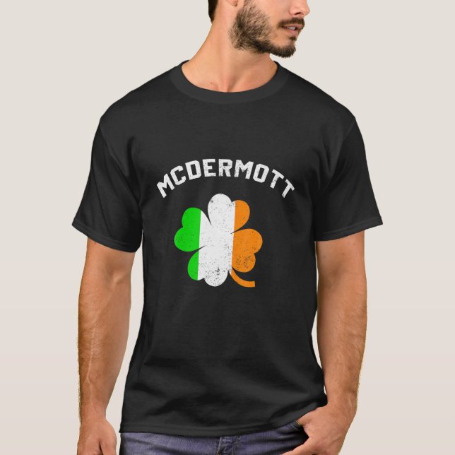 Camiseta El Día de San Patricio Funny Mcde.Rmo-Tt Irish Clo (Anverso)