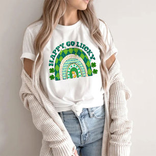 Camiseta El Día de San Patricio Howdy Go Lucky