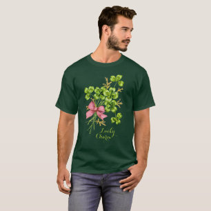 Camiseta El Día de San Patricio Lucky Shamrock elegante cos