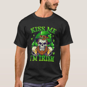 Camiseta El Día de San Patricio me besa, soy un búfalo de a