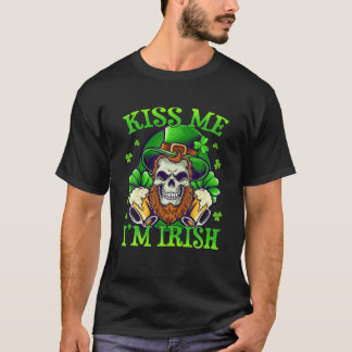 Camiseta El Día de San Patricio me besa, soy un búfalo de a