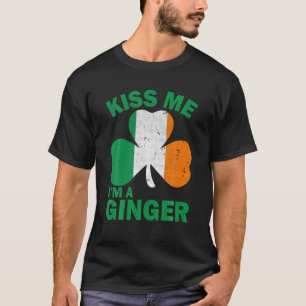 Camiseta El Día de San Patricio me besa, soy una bandera ir