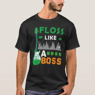 Camiseta El Día de San Patricio Pajama Floss Like A Boss Sh