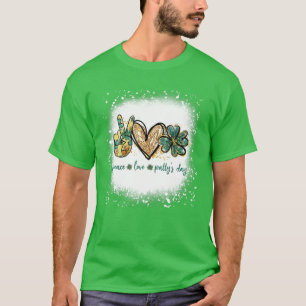 Camiseta El Día de San Patricio por la Paz y la Paz
