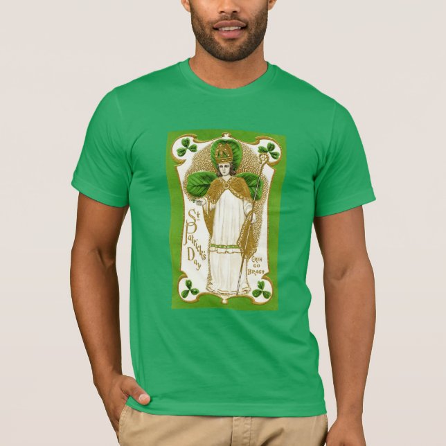 CAMISETA EL DÍA DE SAN PATRICK, VERDES VERDES VERDES VERDES (Anverso)