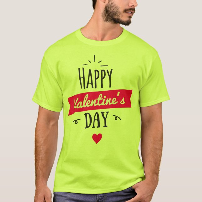 Camiseta el día de San Valentín (Anverso)