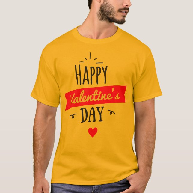 Camiseta el día de San Valentín (Anverso)