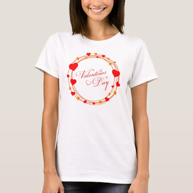 Camiseta El día de San Valentín (Anverso)