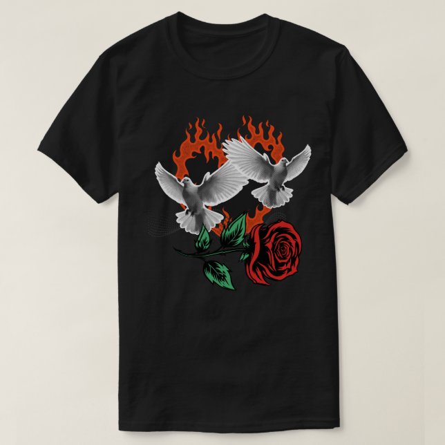 Camiseta El día de San Valentín (Diseño del anverso)