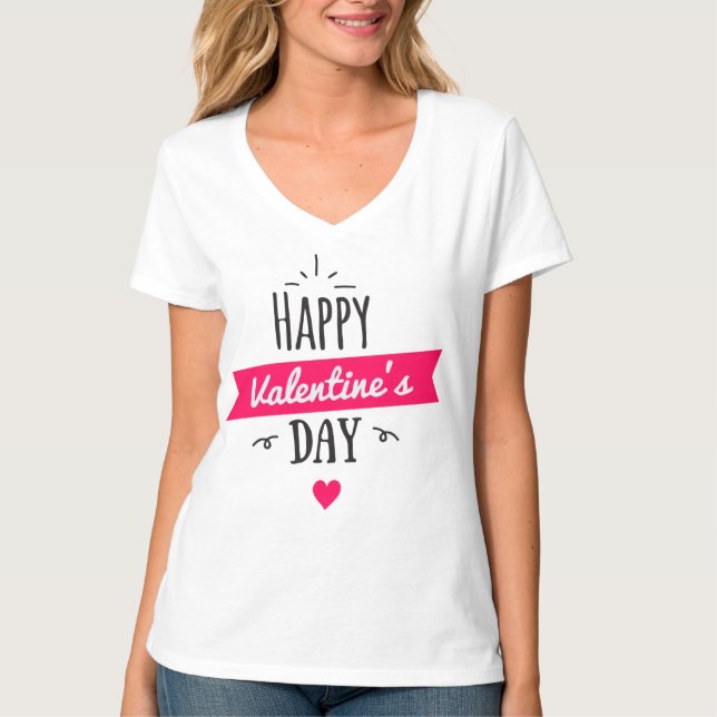 Camiseta el día de San Valentín (Anverso)