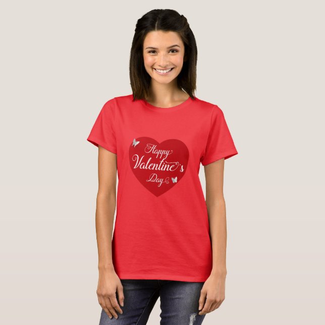 Camiseta El día de San Valentín (Anverso completo)