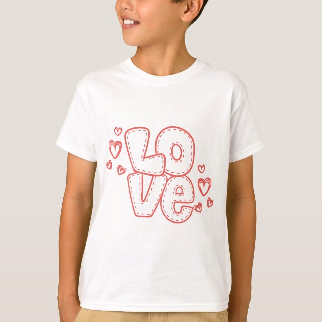 Camiseta El día de San Valentín (Anverso)