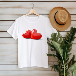 Camiseta El día de San Valentín 3d amor estéreo