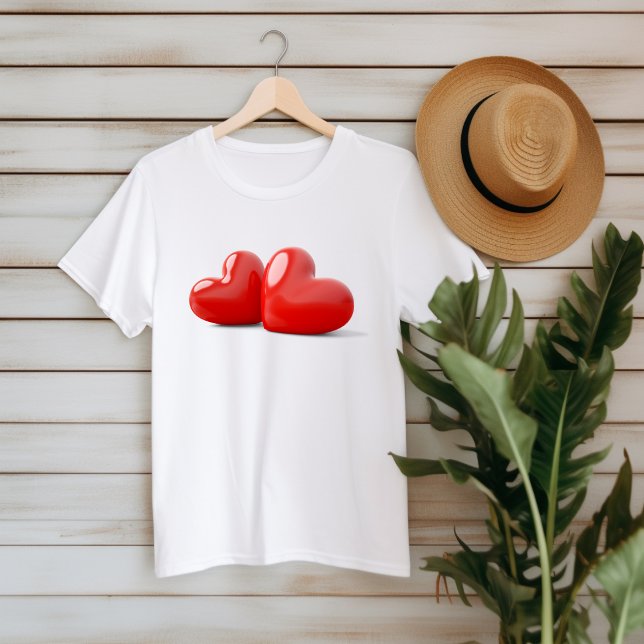 Camiseta El día de San Valentín 3d amor estéreo (Subido por el creador)