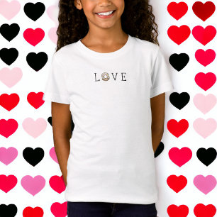 Camiseta El día de San Valentín Amor Gemelos de Donut Espol