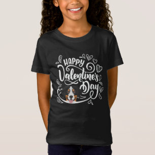 Camiseta El día de San Valentín Bernese Mountain Dog