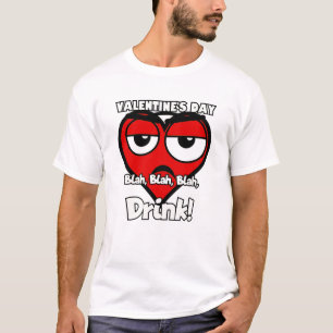 Camiseta ¡el día de San Valentín bla bla bla Beba Beber!