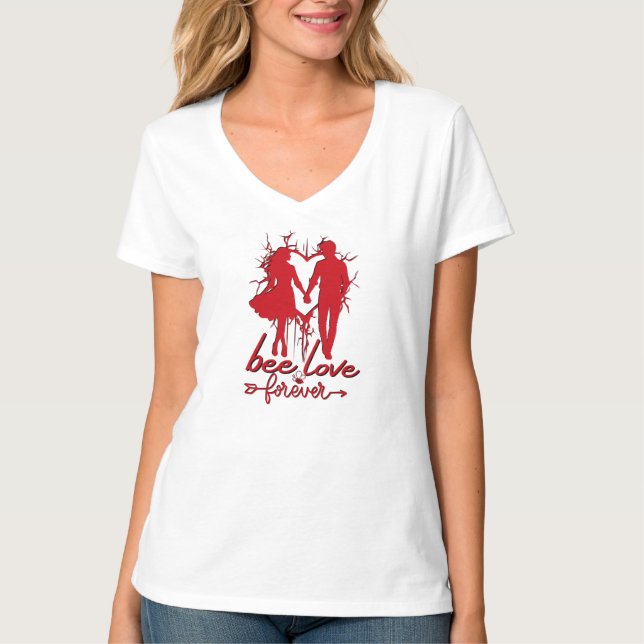 Camiseta El día de San Valentín Buzz (Anverso)