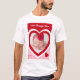 Camiseta El día de San Valentín Candy Hearts Box Personaliz (Anverso)