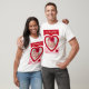 Camiseta El día de San Valentín Candy Hearts Box Personaliz (Unisex)