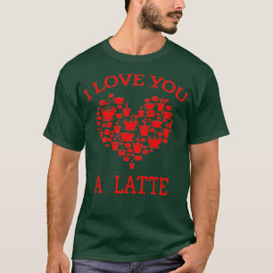 Camiseta El día de San Valentín Coffee Pun Gift - Te Amo Mu