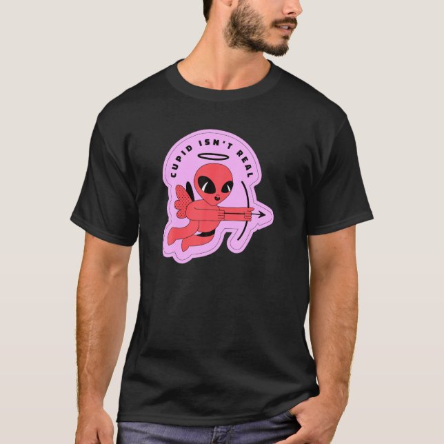 Camiseta El día de San Valentín Cupid no es un verdadero Al (Anverso)