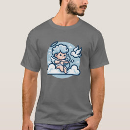 Camiseta El día de San Valentín cupido