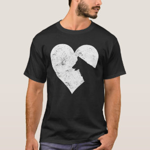 Camiseta El día de San Valentín Cute perro pastor alemán pe