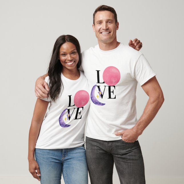 Camiseta El día de San Valentín de amor (Unisexo)