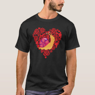 Camiseta El día de San Valentín de amor Rosas niños atrapan