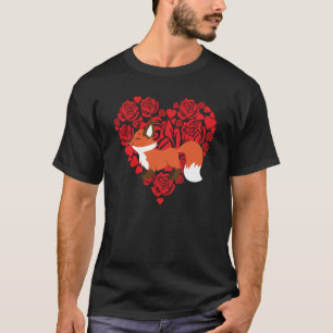 Camiseta El día de San Valentín de amor Rosas niños de Fox