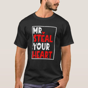Camiseta El día de San Valentín de Chicas de niños Sr. Roba