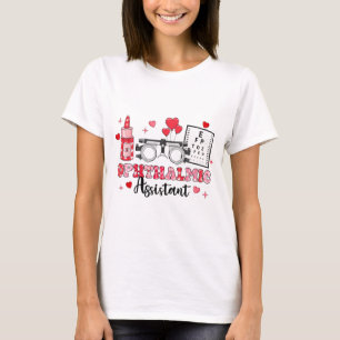 Camiseta El día de San Valentín de corazón de Gles de prueb