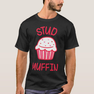 Camiseta El día de San Valentín de Cute Love Heart Stud Muf