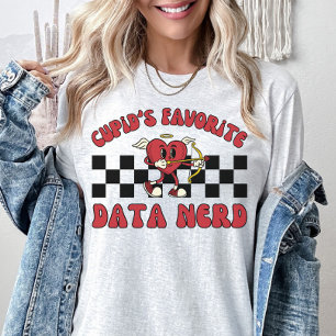Camiseta El día de San Valentín De Datos Nerd, Cupids Data