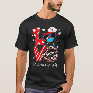 Camiseta El día de San Valentín de Farmacy Tech Love Leopar