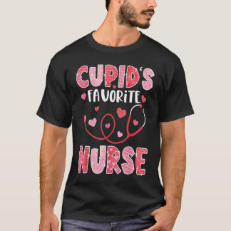 Camiseta El Día de San Valentín de la enfermera favorita de