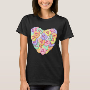 Camiseta El día de San Valentín de la golosina para hombres