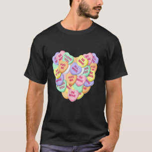 Camiseta El día de San Valentín de la golosina para hombres