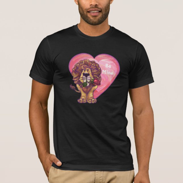 Camiseta El día de San Valentín de leones (Anverso)