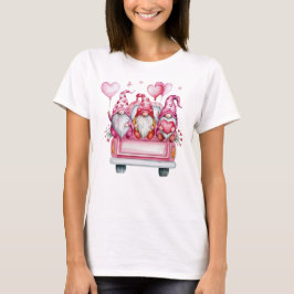 Camiseta El día de San Valentín de Love Truck Gnomes