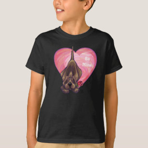 Camiseta El día de San Valentín de perro de Hound