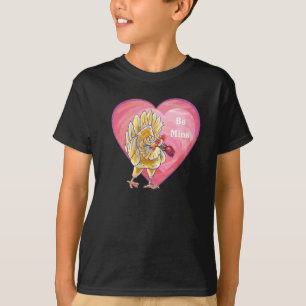 Camiseta El día de San Valentín de pollo