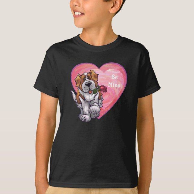 Camiseta El día de San Valentín de St. Bernard (Anverso)