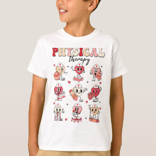 Camiseta El día de San Valentín De Terapia Física Cuta Pta