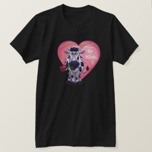 Camiseta El día de San Valentín de vaca