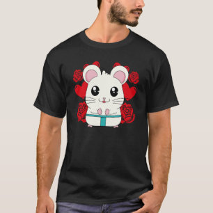 Camiseta El día de San Valentín del corazón del amor Rosas